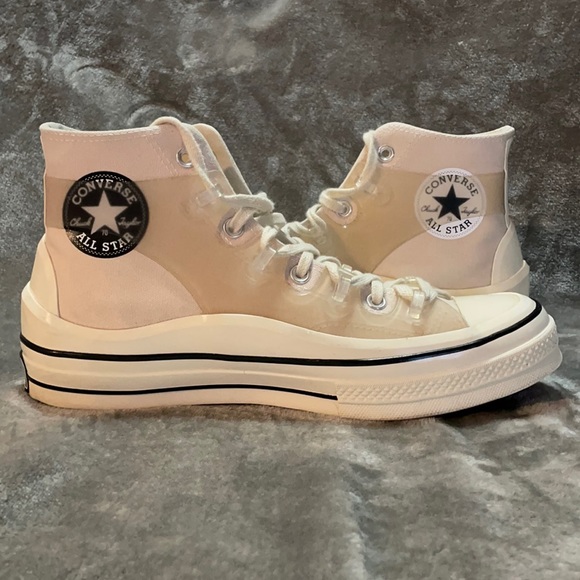 kim jones converse Other - KIM JONES X ⭐️CONVERSE⭐️ CHUCK 70 NATURAL IVORY UTILITY WAVE SNEAKERS